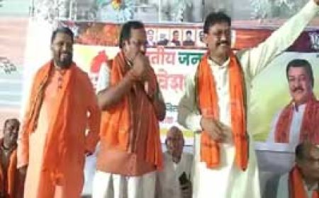 कांग्रेस नेता विजय साहू भाजपा में शामिल..... 1 हजार से अधिक समर्थकों के साथ पार्टी में प्रवेश