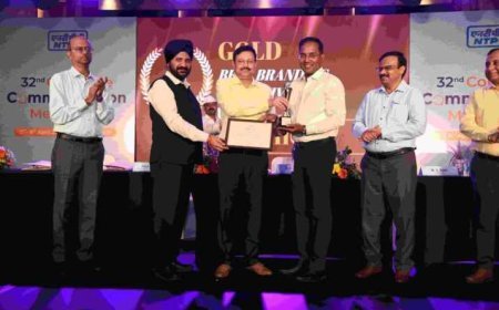 सर्वश्रेष्ठ ब्रांडिंग पहल के लिए एनटीपीसी नवा रायपुर को प्राप्त हुआ स्वर्ण पदक : उत्कृष्ट कार्य के लिए सम्मानित हुए सहदेव शेट्टी