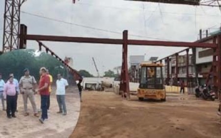 सुपेला रेलवे अंडरब्रिज बनकर हुआ तैयार, इस दिन से शुरू होगी आवाजाही...