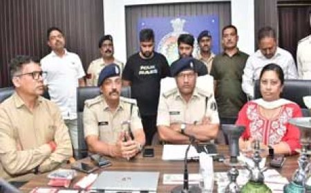 महादेव सट्टा ऐप का ब्रांच चलवाता है रिक्की पारख.....हुक्का पकड़ने गई सुपेला ​​​​​​​पुलिस, तब हुई जानकारी, 2 गिरफ्तार