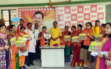 विकसित भारत और 400पार,के लिए शत प्रतिशत मतदान अवश्य करें- विजय बघेल 