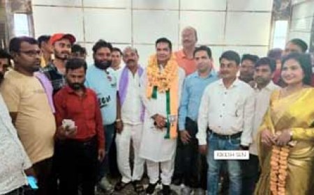 बस्तर दौरे पर विधायक रिकेश सेन... जगदलपुर में जगह-जगह हुआ भव्य स्वागत…