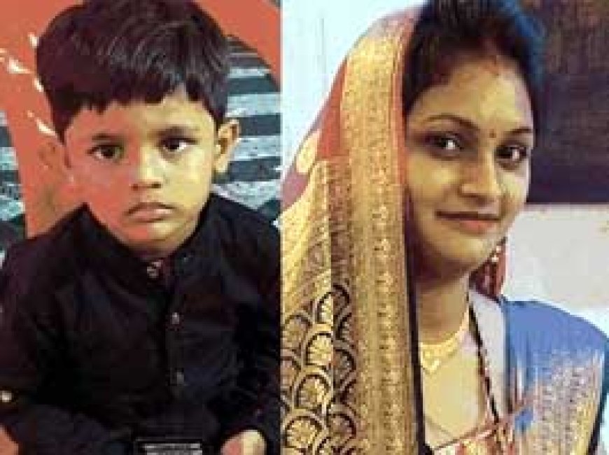 बेटे को बचाने में गई 3 जानें:आग से बचने बच्चे को लेकर बाथरूम में छिपी गर्भवती मां; दम घुटने से मौत