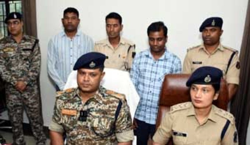 SP शलभ सिन्हा ने नगद 10 लाख रुपए चोरी का किया खुलासा, ऑफिस का एकाउंटेंट ने ही किया था चोरी, नगद 9.94 लाख रुपए बरामद