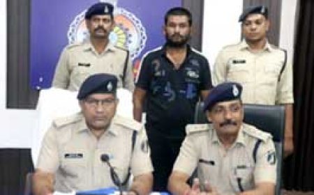 ससुर पर फायरिंग करने वाला दामाद अरेस्ट, पिस्टल व जिंदा कारतूस बरामद....