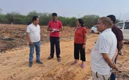 आयुक्त मोनिका वर्मा के चेतावनी के बाद भी कार्य धीमी गति पर, जेके कंस्ट्रस्शन को नोटिस जारी करने के निर्देश