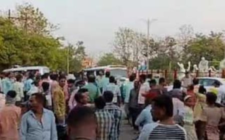 भिलाई में  10वीं की छात्रा को ट्रक ने रौंदा, मौके पर मौत..... चक्काजाम