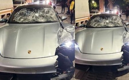 नाबालिग शराब के नशे में चल रहा था कार, 2 लोगों की मौत, नाबालिग का दादा गिरफ्तार