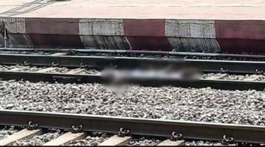 ट्रेन को देखते ही पटरी पर लेट गया युवक, सिर धड़ से हुआ अलग.....