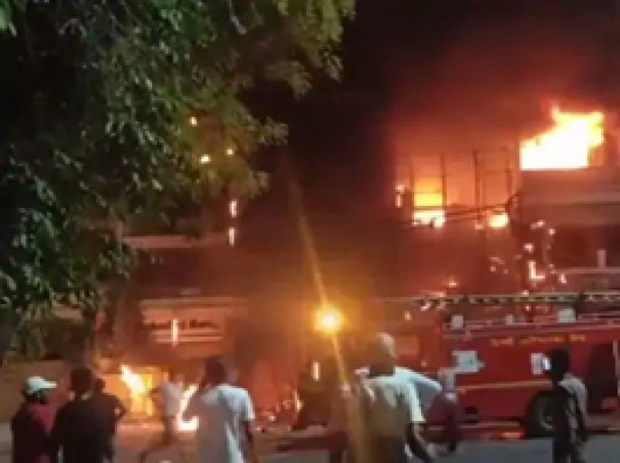 बेबी केयर सेंटर में आग से 6 नवजात की मौत:दिल्ली में हादसा; 6 बच्चों को रेस्क्यू कर दूसरे अस्पताल भेजा, एक वेंटिलेटर पर
