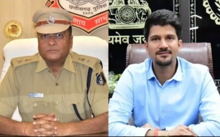 नए SP और कलेक्टर ने संभाला पदभार....