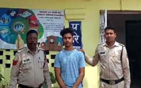 16 साल की छात्रा से रेप, युवक गिरफ्तार.....बिलासपुर में इंस्टाग्राम पर हुई थी दोस्ती....