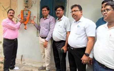 दुर्ग जिले में शुरु हुआ स्मार्ट मीटर लगाने का कार्य, मुख्य अभियंता ने किया शुभारंभ