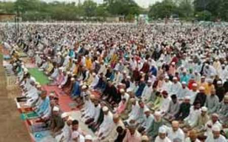 जामा मस्जिद में लोगों ने अदा की नवाज, भिलाई की सलामती और भाईचारे की मांगी दुआ