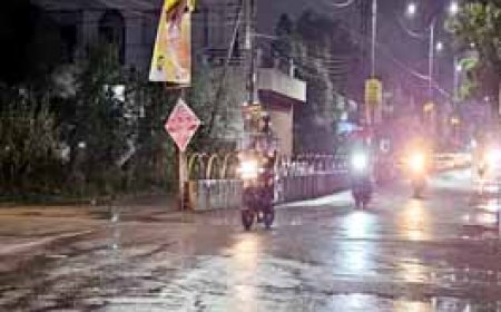 बारिश होने से तापमान में आई गिरावट..... 26 जून के बाद होगी लगातार बारिश....