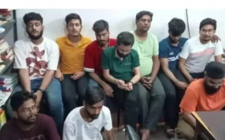 पार्षद सहित 10 युवक जुआ खेलते पकड़े गए, रसूखदारों को छुड़ाने रात भर घनघनाते रहे