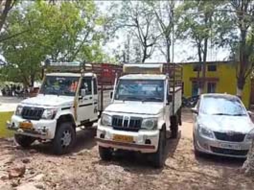 एक क्विंटल गांजा के साथ तीन आरोपी गिरफ्तार.... पुलिस मामले की जांच कर रही