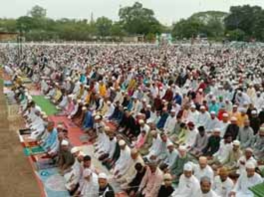 जामा मस्जिद में लोगों ने अदा की नवाज, भिलाई की सलामती और भाईचारे की मांगी दुआ