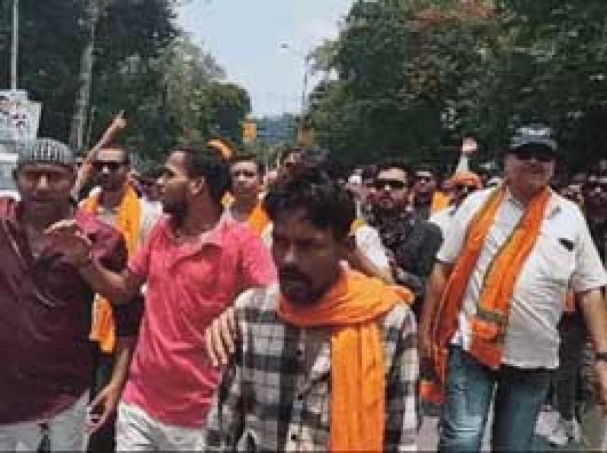 बछड़े को कार से कुचला...गौ-सेवकों ने घेरा SP दफ्तर........सड़क पर हिंदू संगठनों का हंगामा....