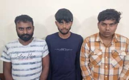 महादेव सट्टा एप का पैनल लेकर सट्टा संचालित करते 03 सटोरिये गिरफ्तार: 17 नग मोबाईल फोन, 06 नग लैपटॉप जप्त