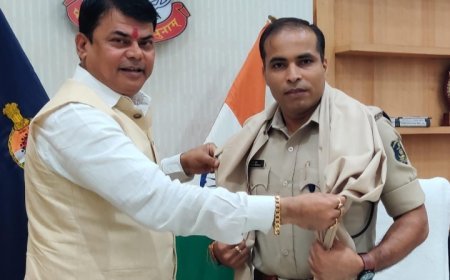 गुंडे-बदमाशों पर कार्रवाई से बढ़ा पुलिस का भरोसा और विश्वास, दया सिंह ने किया एसपी का सम्मान