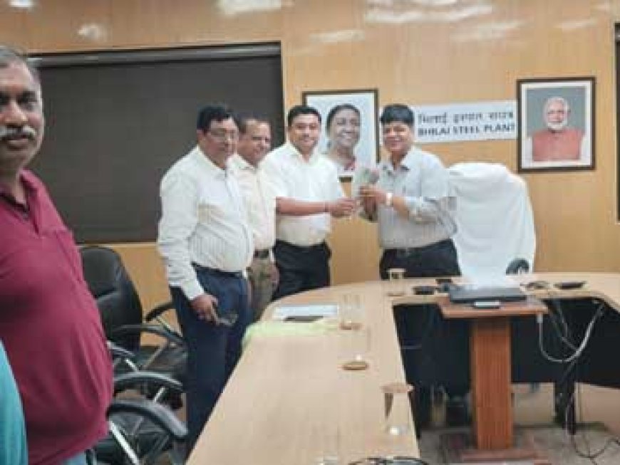 एंसीलरी उद्योगों के लिए बेहतर पॉलिसी बनाए जाने को लेकर एसोसिएशन की बीएसपी के डायरेक्टर इंचार्ज दासगुप्ता के साथ बैठक
