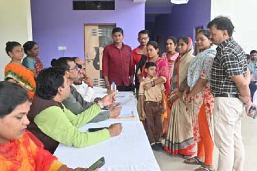 बकाया राशि जमा करने के लिए लगाया गया लोन मेला