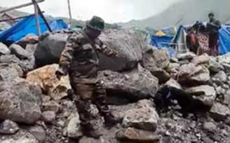 केदारनाथ धाम यात्रा मार्ग पर रेस्क्यू ऑपरेशन जारी