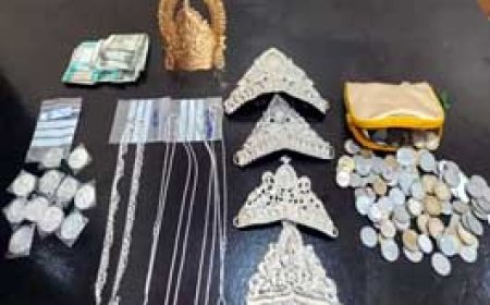 रायपुर में पुजारी के घर से सोने का मुकुट चोरी.........ताला तोड़कर घुसा था नाबालिग...