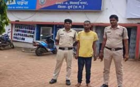 दुर्ग में घर में घुसकर चाकू से हमला.........आदतन अपराधी निकला आरोपी, कई थानों में 16 मामले हैं दर्ज