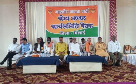 भाजपा कैम्प मंडल कार्यसमिति बैठक संपन्न