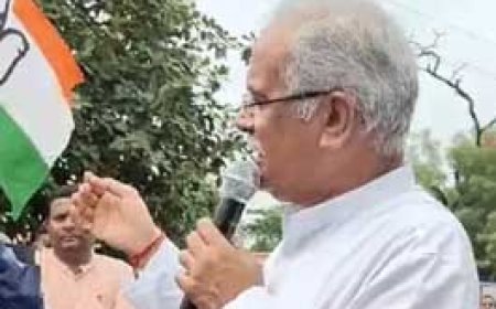 ED दफ्तर के बाहर छत्तीसगढ़ कांग्रेस का धरना.....भूपेश बोले- सरकार बदलते ही ED-CBI की कराएंगे जांच....