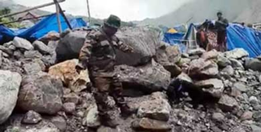 केदारनाथ धाम यात्रा मार्ग पर रेस्क्यू ऑपरेशन जारी