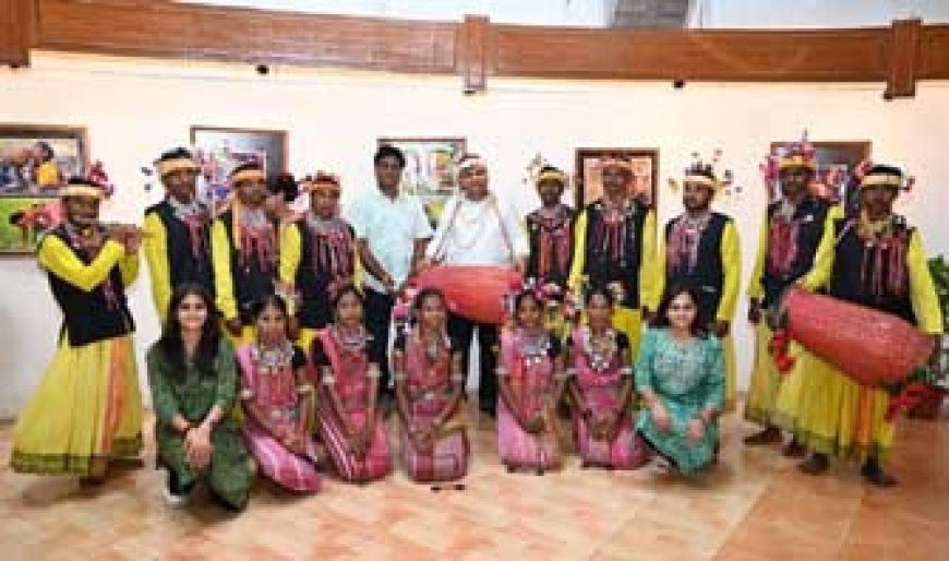 नेहरु आर्ट गैलरी में गोपी कृष्ण सोनी द्वारा आदिवासी संस्कृति पर केन्द्रित फोटो की एकल प्रदर्शनी उद्घाटित