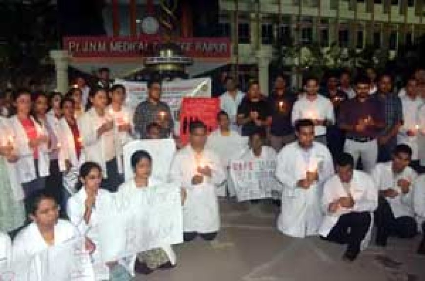 रायपुर में 300 जूनियर डॉक्टर कल हड़ताल पर.....अंबेडकर अस्पताल में बंद रहेंगी OPD