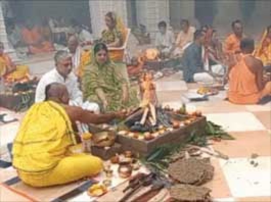 इस्कॉन टेम्पल की प्राण-प्रतिष्ठा में पहुंचे विदेशी मेहमान.....रायपुर में 12 साल में तैयार हुआ मंदिर.....