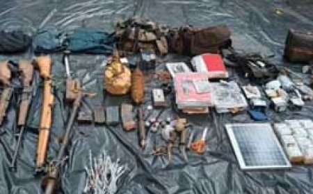 सुरक्षाबलों ने 9 नक्सली मार गिराए.....दंतेवाड़ा-बीजापुर बॉर्डर पर 13 घंटे चली मुठभेड़...