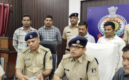 लाखों रुपए चोरी का खुलासा, बालाघाट से आया था भिलाई, ससुराल वालों के कार से जाकर अमेजन कोरियर सर्विस में किया हाथ साफ, 2 आरोपी गिरफ्तार, करीब एक लाख रुपए नगद सहित 4 लाख का सामान जब्त