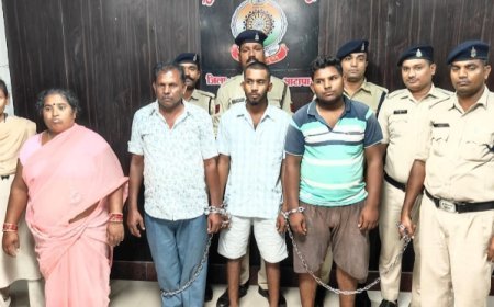 चार लोगों की नृशंस हत्या करने वाले 05 आरोपी गिरफ्तार, जादू टोना करने के शक में आरोपियों द्वारा दिया गया था जघन्य हत्याकांड