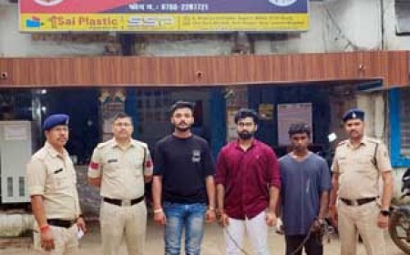 शासकीय अस्पताल सुपेला में दबंगई करने वाले 03 आरोपी गिरफ्तार