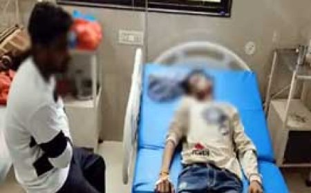 गर्लफ्रेंड से मिलने गए बॉयफ्रेंड को पुलिस ने बेदम पीटा....राजनांदगांव में प्रेमिका से भी पिटवाया, सिर फूटा तो थाने के बाहर फेंका