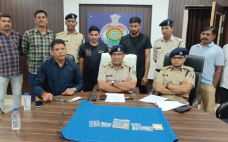 पति- पत्नी को बंधक बनाकर नगदी और सोने चांदी के जेवरात सहित 20 लाख रुपए डकैती करने वाला आरोपी और माल खपाने वाला एजेंट गिरफ्तार