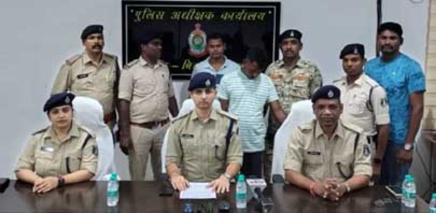 भिलाई का कुख्यात गांजा तस्कर कृष्णा चौधरी सारंगढ़- बिलाईगढ पुलिस के हत्थे चढ़ा…