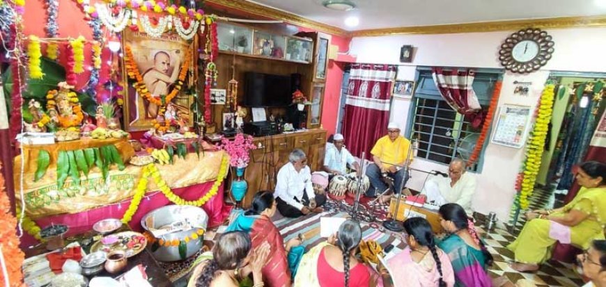 श्री संत गजानन महाराज जी शेगांव निवासी समाधि उत्सव का कार्यक्रम आयोजित......