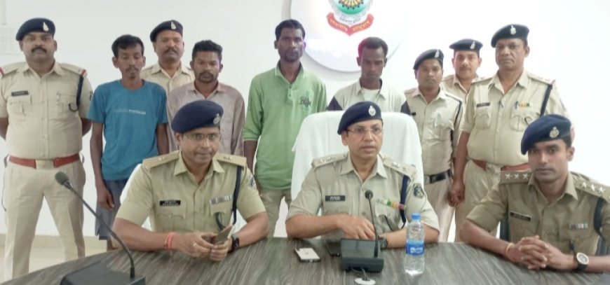 सिर कटी लाश के मामले का हुआ खुलासा: मृतक के 02 मौसेरे भाइयों तथा 01 सगे भाई ने ही अन्य 01 पड़ोसी के साथ मिलकर की अपने ही भाई की हत्या, झगड़ा एवं जमीन विवाद बना हत्या का कारण6