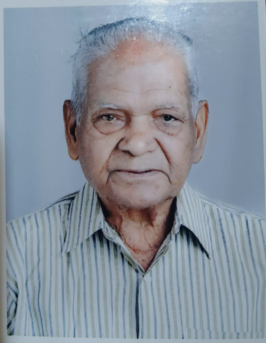भाजपा के पूर्व जिला अध्यक्ष ब्रजेश बिचपुरिया के ससुर श्री शंकर लाल गुप्ता (कक्कू जी) का निधन जिनकी अंतिम यात्रा कल निकलेगी
