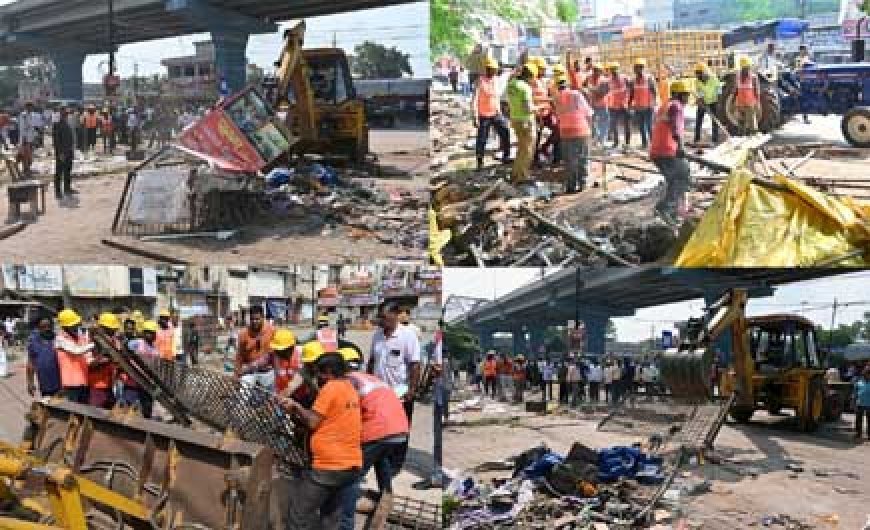 नंदिनी रोड में तोड़ फोड़, प्रभारी कमिश्नर की मनमानी, विधायक को भी नहीं थी जानकारी, सीएम ने विधायक रिकेश सेन को बुलाया