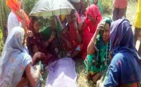 तेज रफ्तार हाईवा ने ली मां-बेटे की जान.....मासूम के साथ मार्निग वॉक पर निकली थी महिला, अनियंत्रित हाईवा ने रौंदा