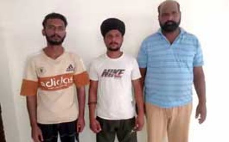 पंजाब के 3 युवक रायपुर के लॉज से गिरफ्तार....हेरोइन बेचने कर रहे थे ग्राहक की तलाश, ट्रक और बस से लाते थे माल