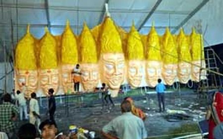 रायपुर के WRS-BTI ग्राउंड BJP का कब्जा, कभी भाजपा तो कभी कांग्रेस के हिसाब से जला दशानन